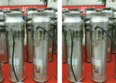 3HP - 18HP Submersible Fountain Pump Stainless Steel 304 / Cast Iron Material
