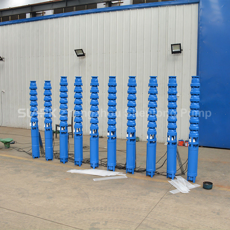 300QJ150-450/13 Diepwaterput onderwaterpomp met 450 m kop 150 m3/h Stroom en multistage centrifuge ontwerp