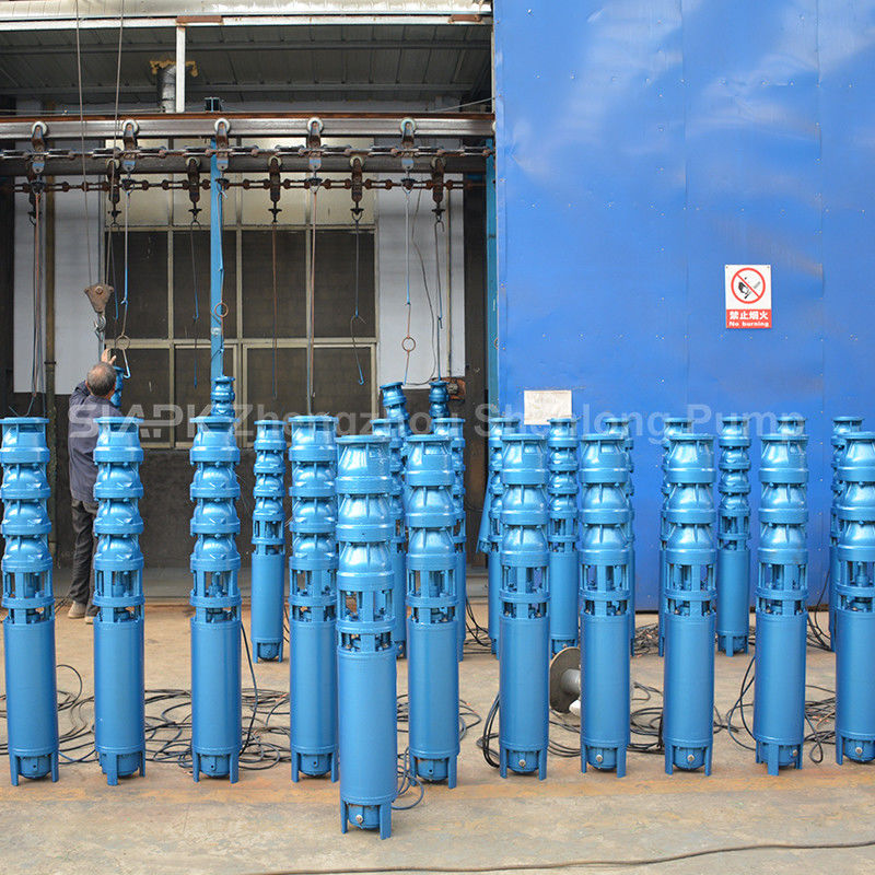 300QJ150-450/13 Diepwaterput onderwaterpomp met 450 m kop 150 m3/h Stroom en multistage centrifuge ontwerp