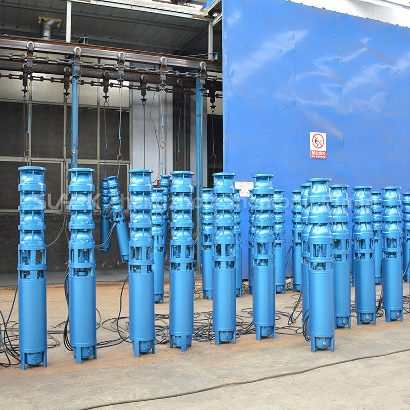 300QJ150-450/13 Diepwaterput onderwaterpomp met 450 m kop 150 m3/h Stroom en multistage centrifuge ontwerp