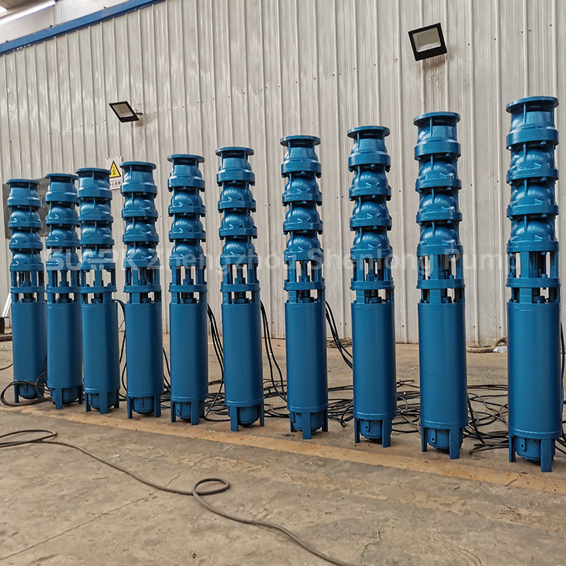 300QJ150-450/13 Diepwaterput onderwaterpomp met 450 m kop 150 m3/h Stroom en multistage centrifuge ontwerp