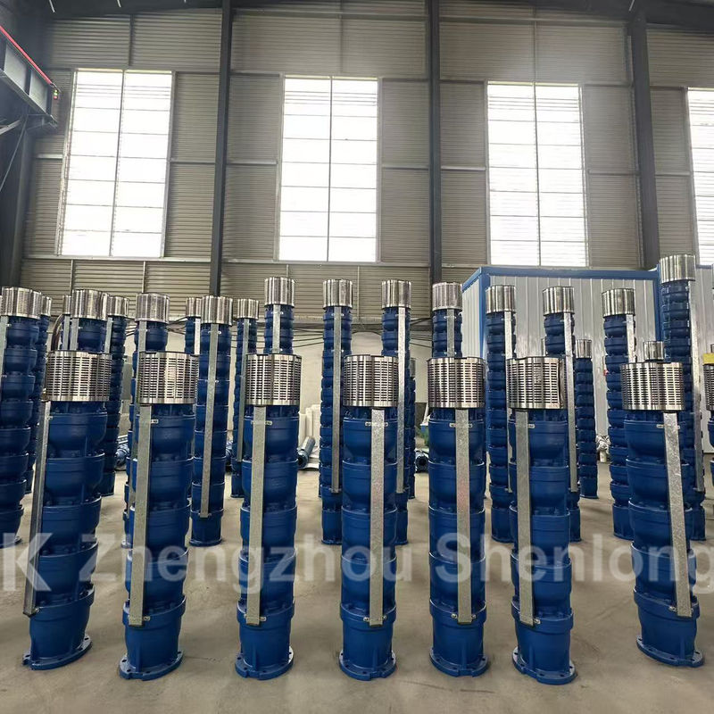 600 m3/h grote stroom onderwaterpomp met 75 kW motor en SS304 aandrijver
