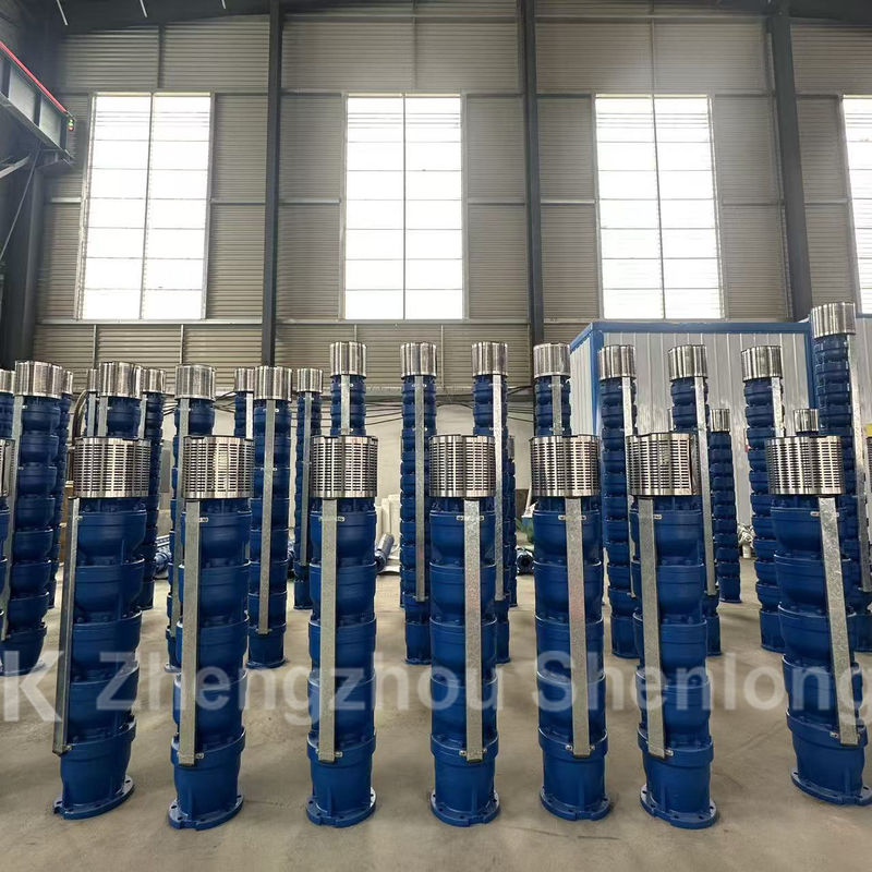 600 m3/h grote stroom onderwaterpomp met 75 kW motor en SS304 aandrijver