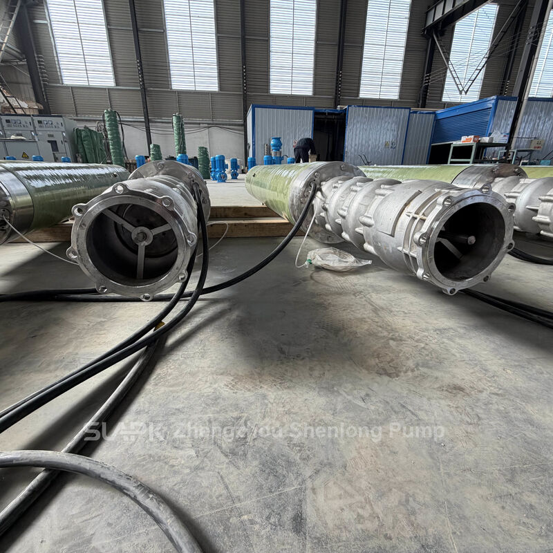 Stroomsnelheid 5m3h tot 2500m3h Elektrische onderwaterwaterpomp van drie fasen geschikt voor industriële toepassingen voor wateroverdracht
