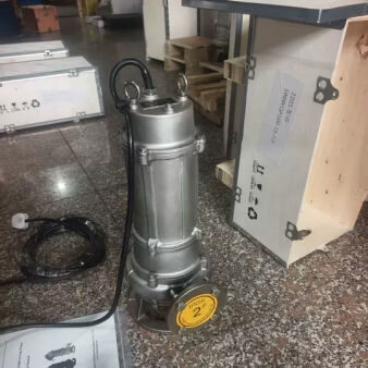 100WQP100-15-7.5KW onderzeese rioolwaterpomp van roestvrij staal. Korrosiebestendig en niet verstopt afvalwaterpomp.