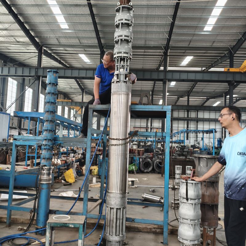 300QJH400-80/2-150KW roestvrij staal diep put onderwater pomp corrosiebestendig watervoorziening oplossing voor offshore platforms