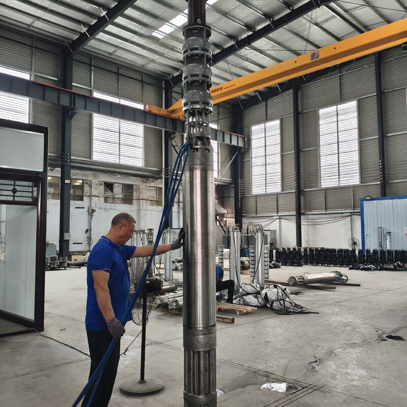 300QJH400-80/2-150KW roestvrij staal diep put onderwater pomp corrosiebestendig watervoorziening oplossing voor offshore platforms