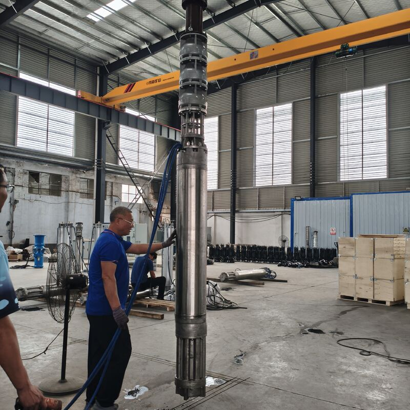 300QJH400-80/2-150KW roestvrij staal diep put onderwater pomp corrosiebestendig watervoorziening oplossing voor offshore platforms