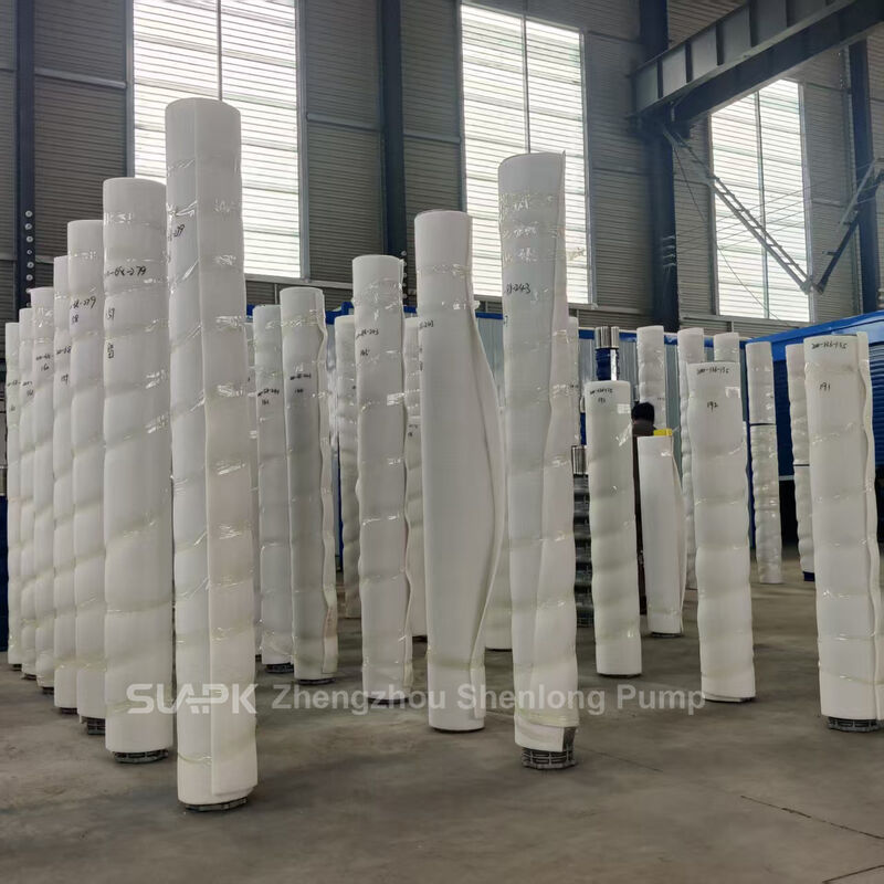 300QJH-300-62-75KW onderwaterputpomp van roestvrij staal met een stroom van 300 m3/uur en een hoofd van 62 m voor corrosiebestendig industriële wateroverdracht
