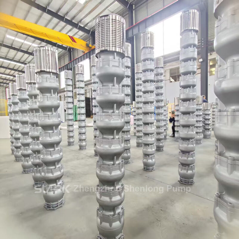 300QJH-300-62-75KW onderwaterputpomp van roestvrij staal met een stroom van 300 m3/uur en een hoofd van 62 m voor corrosiebestendig industriële wateroverdracht