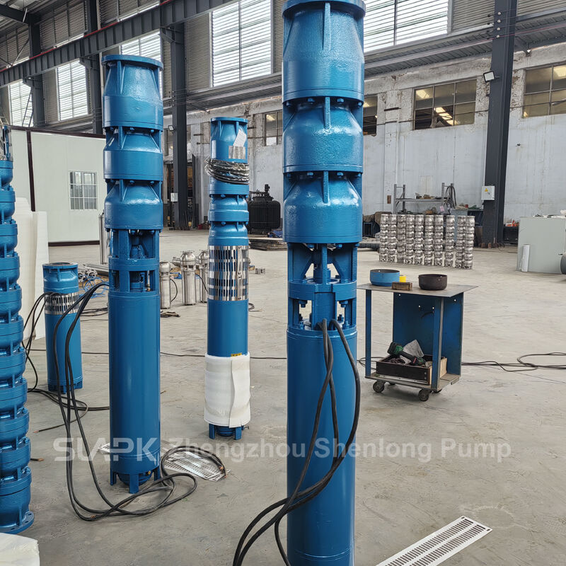22kW Dompelpomp voor Diepe Put met SS304 Waaiers en 160 m³/u Debiet voor Grondwaterwinning