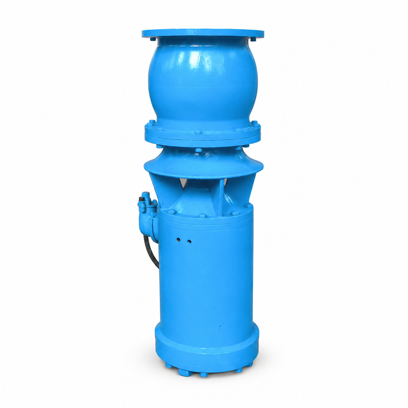QSZ en QSH Hogedebiet Dompelpompen met Axiale en Gemengde Stroming met 260-2.880 m³/u Debiet en 7,5-55 kW Vermogen