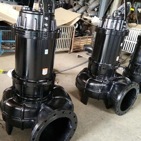 250WQ680-42-132KW-4 Gietijzer onderwater rioolwaterpomp met 680 m3/h doorstroming, 42 m hoofd en 132 kW motor