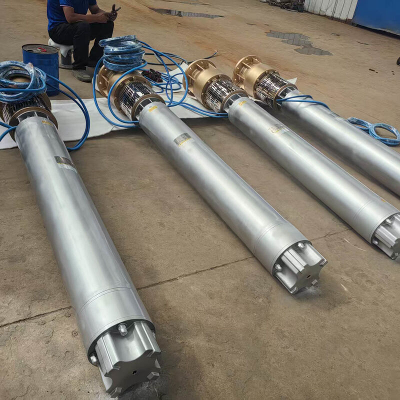 55 kW onderwaterputpomp van roestvrij staal met een doorstroming van 40 m3/h voor diepe puttoepassingen