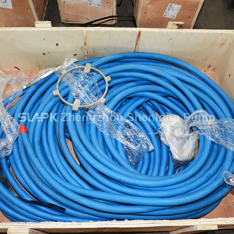300 m3/h Hoge stroom 100 m Hoofd 140 kW Motor diepe put onderwaterpomp voor zeewatertoepassingen