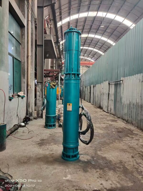 WQD450-35-75KW Meertraps Bodemzuigende Dompelpomp voor Afvalwater met 450 m³/u Debiet en 35 m Opvoerhoogte