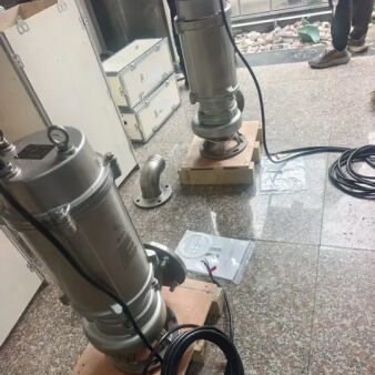 Onderwaterpomp van roestvrij staal 45 kW 440 V 60 Hz voor het afvoeren van afvalwater met een hoge stroom