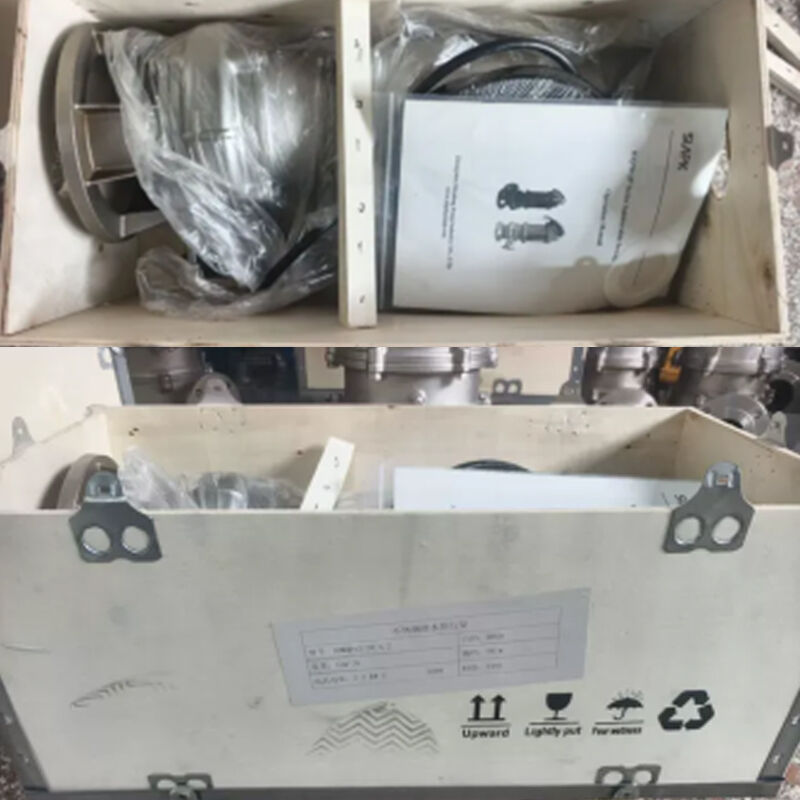 Onderwaterpomp van roestvrij staal 45 kW 440 V 60 Hz voor het afvoeren van afvalwater met een hoge stroom