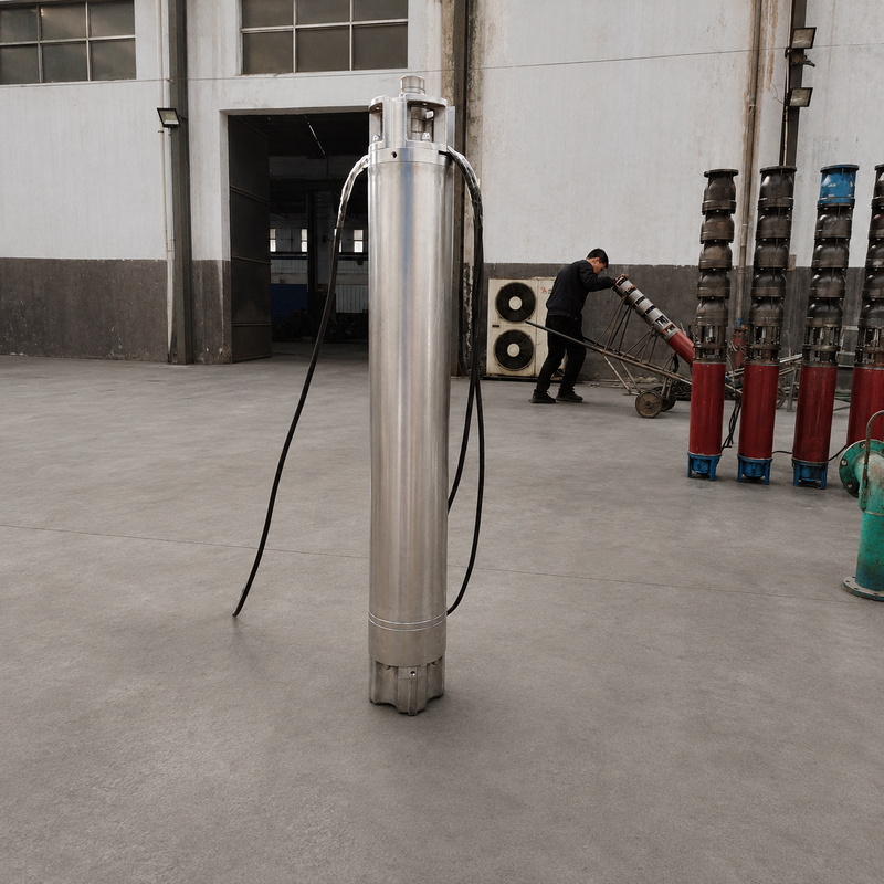 200QJH150-150-110kW Roestvrij staal diepteputpomp Hoogstroompomp voor diepe putten en ingenieurswatersystemen