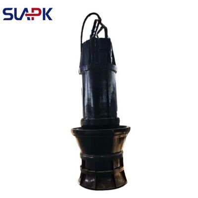 315KW, 9000 m3/h, 8,16m hoofd: De ZQB onderwater-axiale stroompomp is speciaal ontworpen voor stedelijke drainage toepassingen