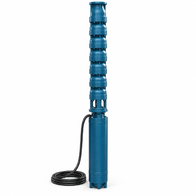 15kW Diepe Bron Dompelpomp met 58-68 m³/u Debiet en 4 Inch Uitlaat voor Boorput Watervoorziening