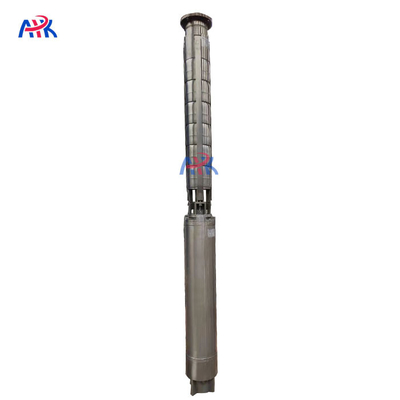 100 pk 160m3/h Verticale meerstadium roestvrij staal watermijn put onderwater pomp