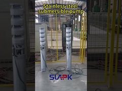 Pomp voor boorputten van roestvrij staal